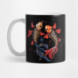 Arowana Couple Valentine Mug